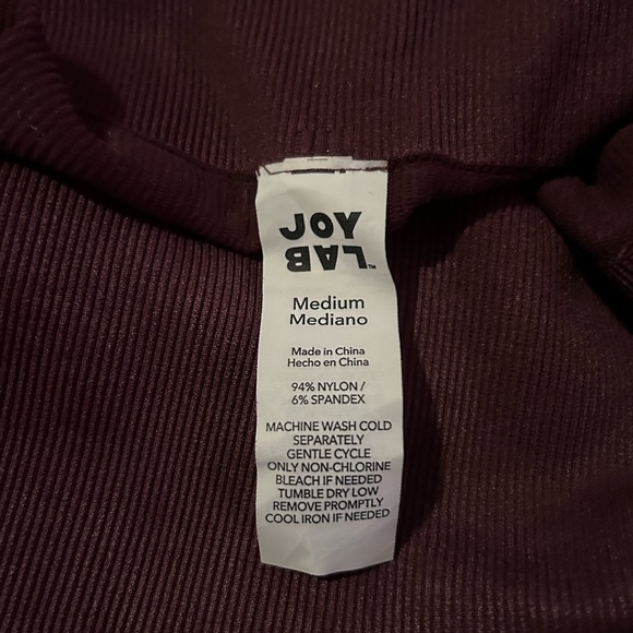 Deep Red JoyLab Ribbed Legging - Picture 4 of 4